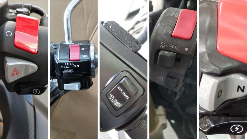 いろんな右ハンドルスイッチ