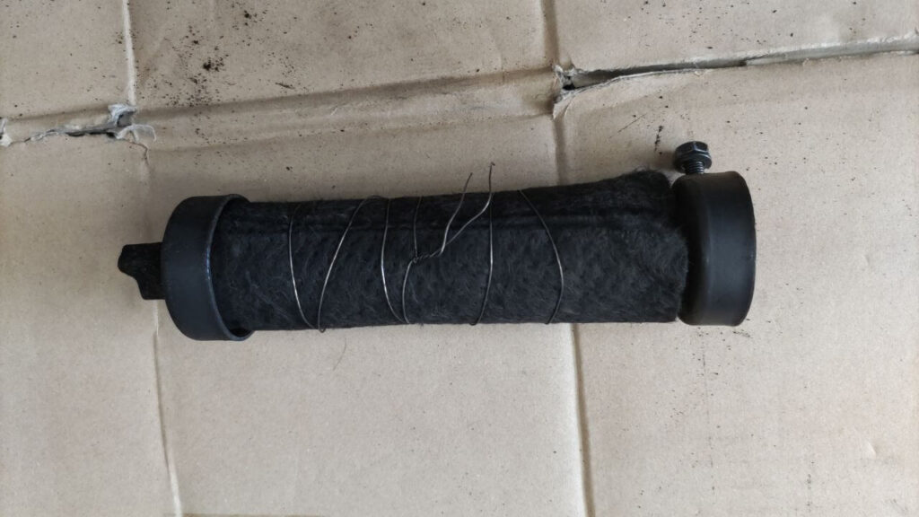 グラスウール付サイレンサー