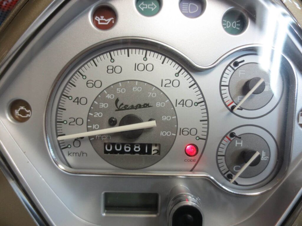 ベスパGTS250ieメーター