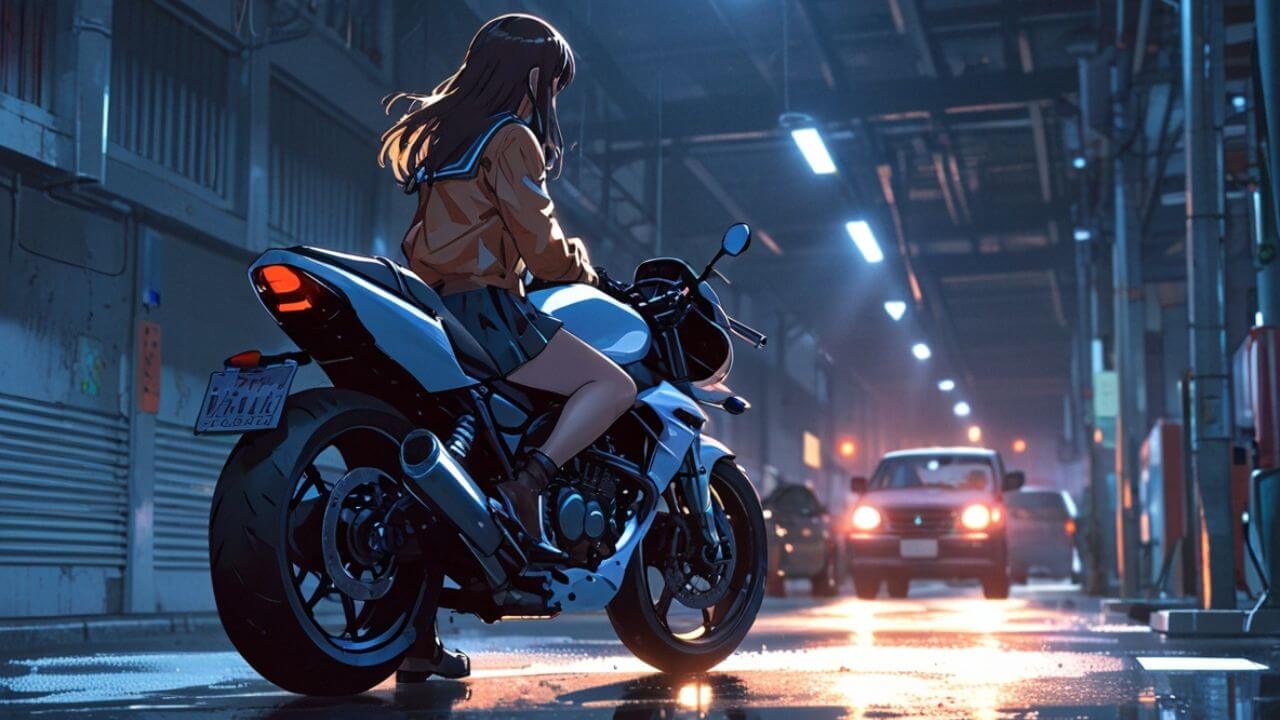 あつまれバイク初心者の初心者背景