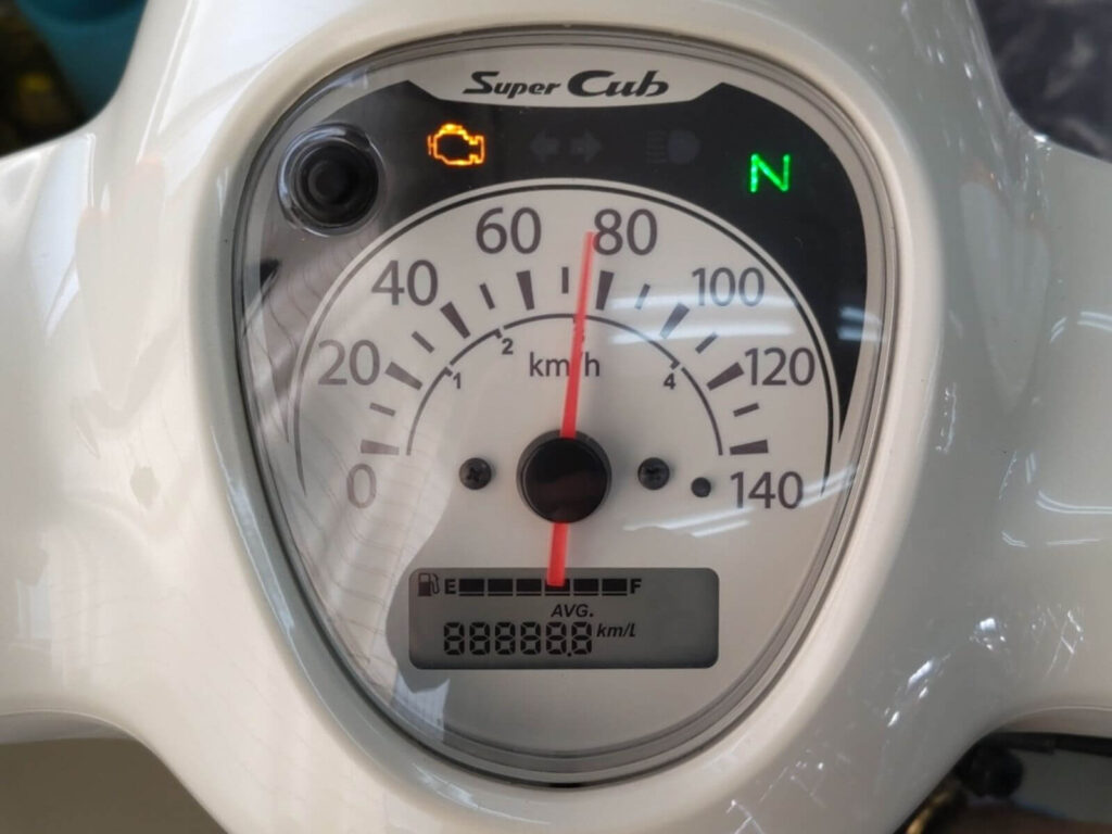 カブ110メーター