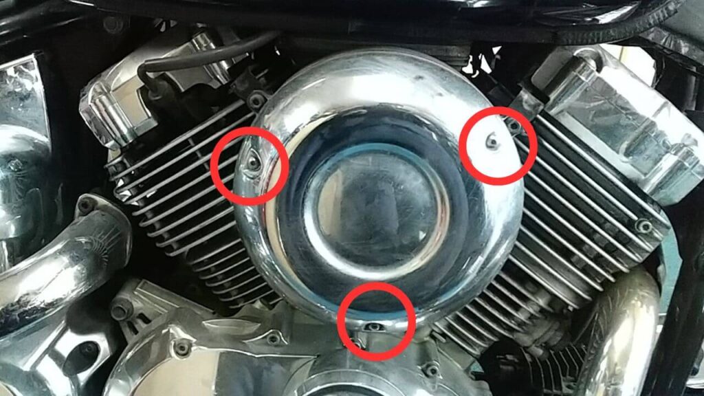 ドラッグスター400エアークリーナー