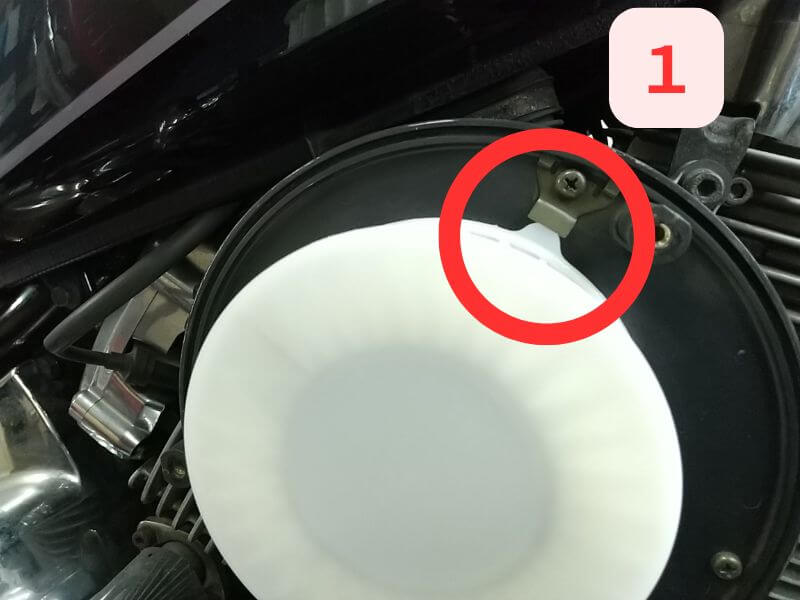 ドラッグスター400エアーエレメント